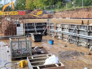 Swimming pool base shuttering contractors
